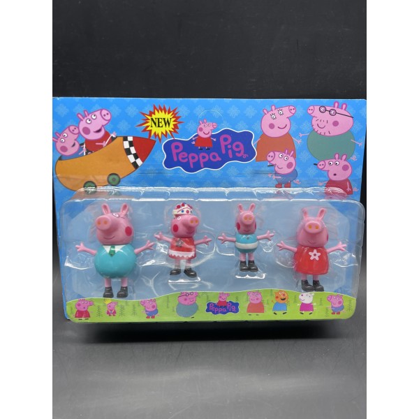 PEPPA PIG X4 EN BLISTER